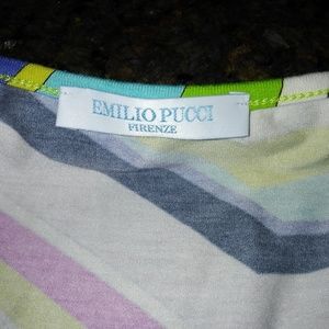 Emilio Pucci - Vintage Neck T-shirt - size XL